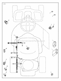 Electrical Diagram and Parts List for WE261 2010-12 - 96024000201 Weed Eater Lawn Tractor